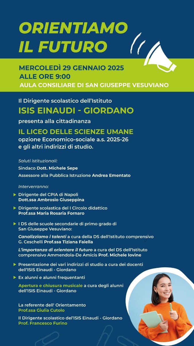 Progetto orientalife - ciclo di seminari orientiamo il futuro